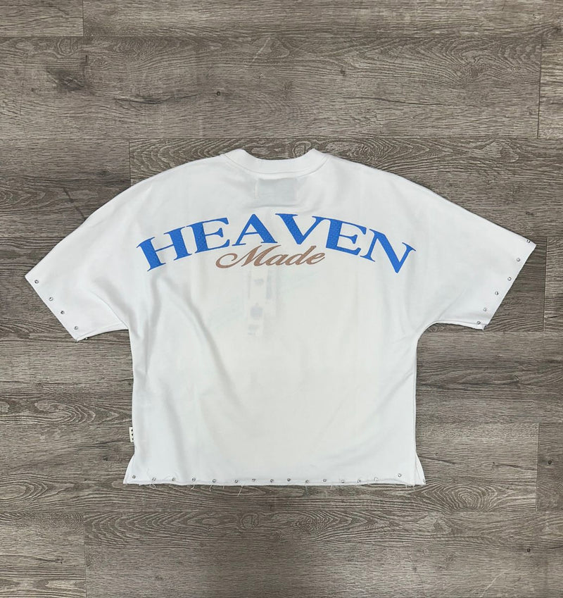 "HEAVEN MADE" F-TERRY CROPPED TEE (T1279)