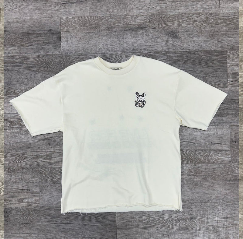 "LIVE FOR LUCKY" F-TERRY T-SHIRT