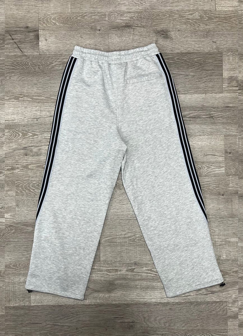 FLEECE STRIPED BAGGY PANTS (P1231)
