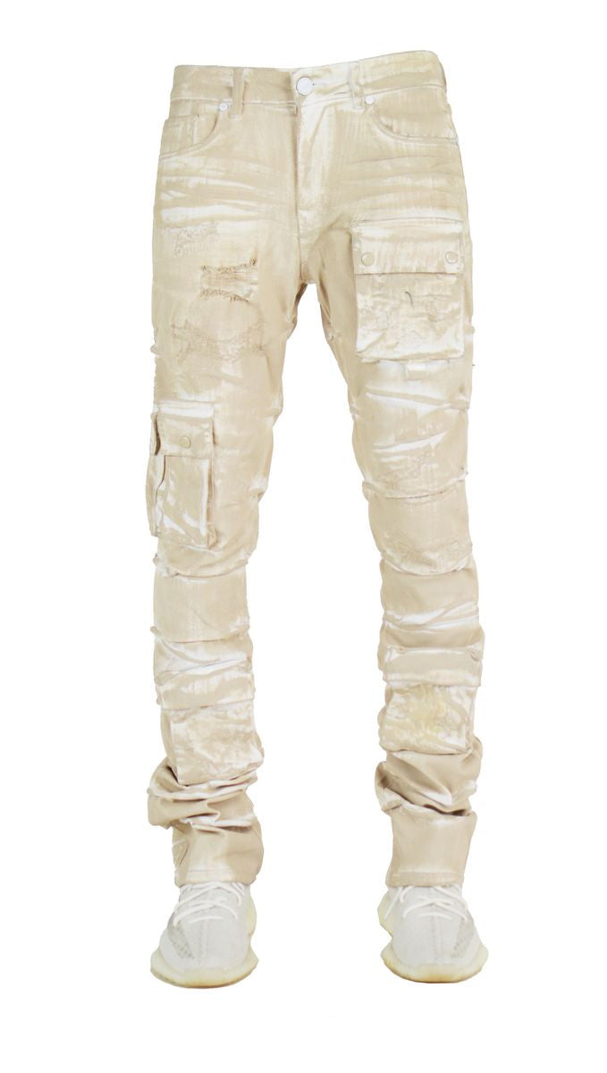FOCUS (CARGO STACKED DENIM)